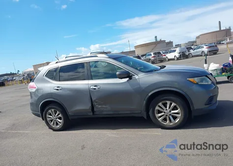 2016 Nissan Rogue Sv из США, поврежденный, VIN 5N1AT2MV3GC815567